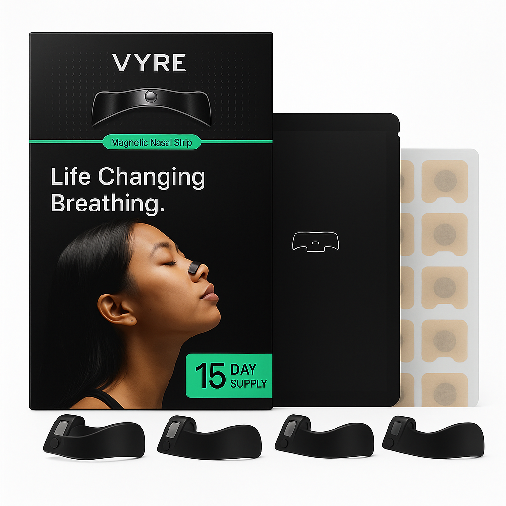 Intake Breathing Magnetic Nasal Strip Starter Kit and Extra Strength